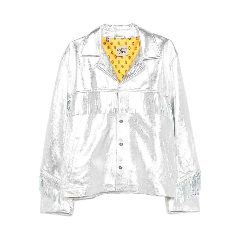 Geci GALLERY DEPT. Gallery Dept. Jackets SILVER Barbati (BM 18709851) 1