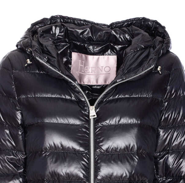 Geci de iarna Herno Herno A-Shape Midi Down Jacket Black Femei (BM 18709896) 11