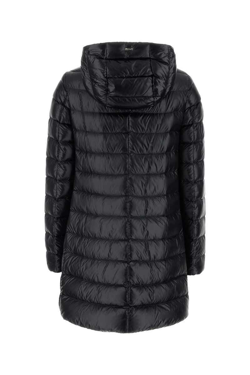 Geci de iarna Herno Herno A-Shape Midi Down Jacket Black Femei (BM 18709896) 5