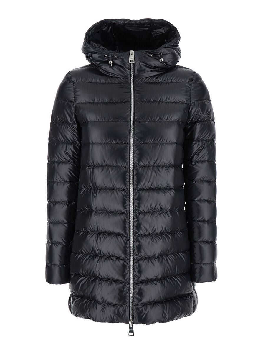 Geci de iarna Herno Herno A-Shape Midi Down Jacket Black Femei (BM 18709896) 1