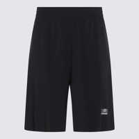 Pantaloni casual MM6 Maison Margiela X Salomon Black Shorts Femei