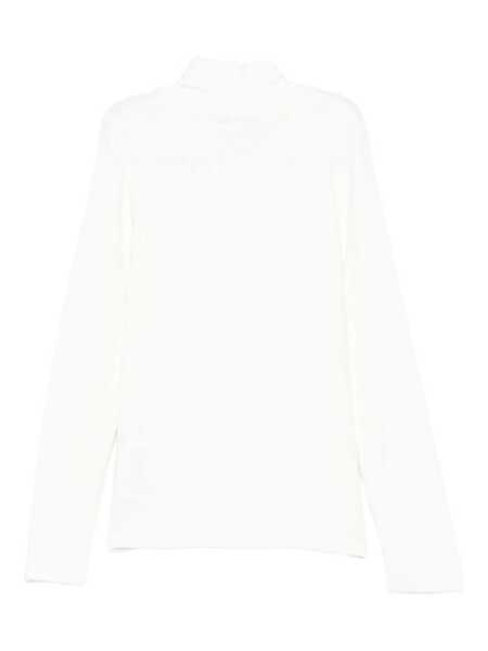 Pulovere Monnalisa RIBBED HIGH NECK SWEATER White Fete (BM 18711030) 2