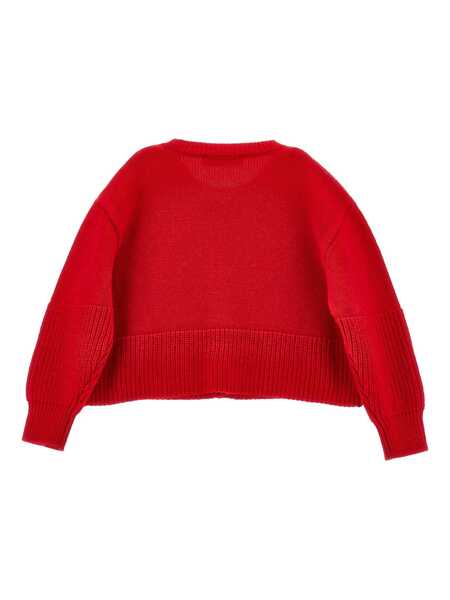 Cardigane Monnalisa HEART KNITWEAR CARDIGAN Red Fete (BM 18711033) 2