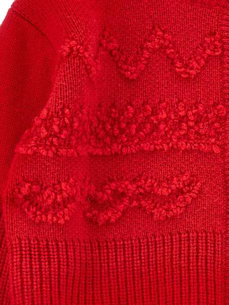 Cardigane Monnalisa HEART KNITWEAR CARDIGAN Red Fete (BM 18711033) 3