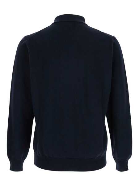 Tricouri Polo Kangra POLO WITH BUTTONS Blue Barbati (BM 18711075) 2