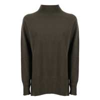 Pulovere CRATER NECK SWEATER WITH RAGLAN SLEEVES AND VENTS Femei