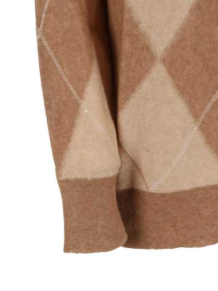 Pulovere casual Lorena Antoniazzi KNIT TURTLENECK Brown Femei (BM 18711240) 3