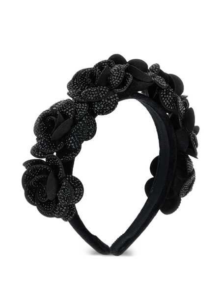 Accesorii Monnalisa HEADBAND WITH VELVET INSERT Black   Fete (BM 18711285) 2