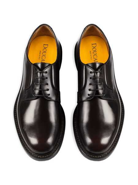 Pantofi Doucals DERBY SHOES Brown Barbati (BM 18711369) 3
