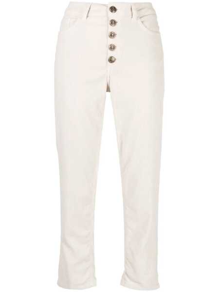 Blugi drepti Dondup KOONS BOT GIOIE PANTS White Femei (BM 18711372) 1