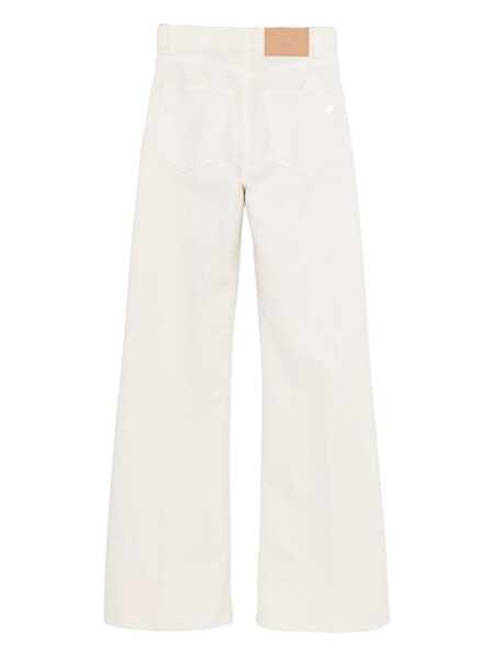 Blugi drepti Dondup AMBER PANTS White Femei (BM 18711417) 2