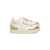 VEJA SMALL V-10 L LEATH WHI_CALC_PLATINE SNEAKERS White