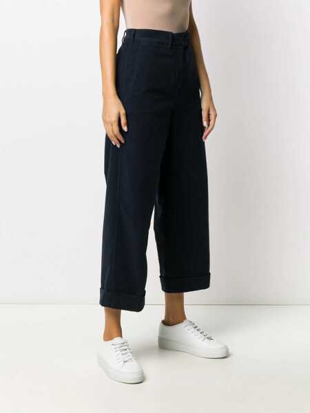 Pantaloni Aspesi WOMAN PANTS Blue Femei (BM 18711504) 3