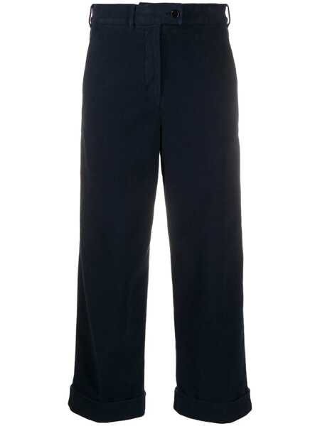 Pantaloni Aspesi WOMAN PANTS Blue Femei (BM 18711504) 1