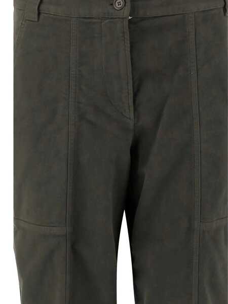 Pantaloni Aspesi WOMAN PANTS Green Femei (BM 18711516) 3