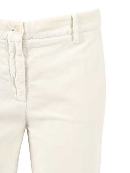 Pantaloni Aspesi WOMAN PANTS White Femei (BM 18711522) 3