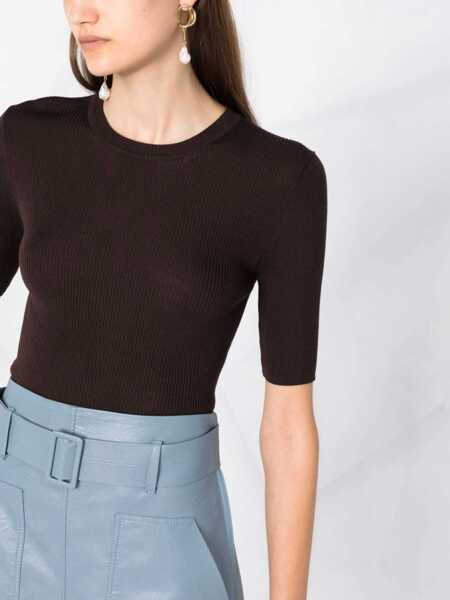 Pulovere P.A.R.O.S.H. S/L SWEATER Brown Femei (BM 18711597) 5