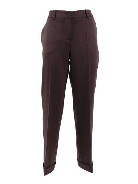 Pantaloni P.A.R.O.S.H. PANTS Brown Femei (BM 18711630) 1