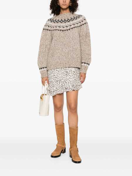 Pulovere P.A.R.O.S.H. SWEATER Beige Femei (BM 18711645) 2