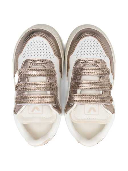 Sneakers VEJA SMALL V-90 O.T. WHITESABLEBRONZE SNEAKERS White Fete (BM 18711807) 3