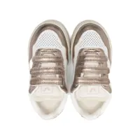 Incaltaminte pentru Fete - Sneakers VEJA SMALL V-90 O.T. WHITESABLEBRONZE SNEAKERS White Fete (BM 18711807) - B-mall.ro