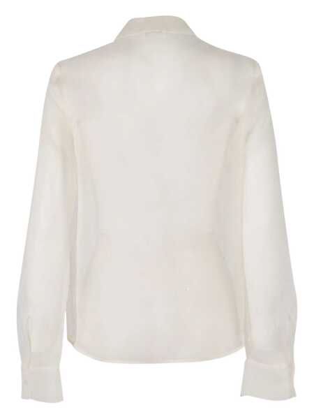 Camasi P.A.R.O.S.H. SHIRT White Femei (BM 18711834) 2