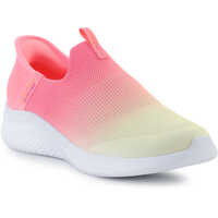 Pantofi fitness SKECHERS Slip-Ins Ultra Flex 3.0 - Beauty Blend Neon Pink/Yellow