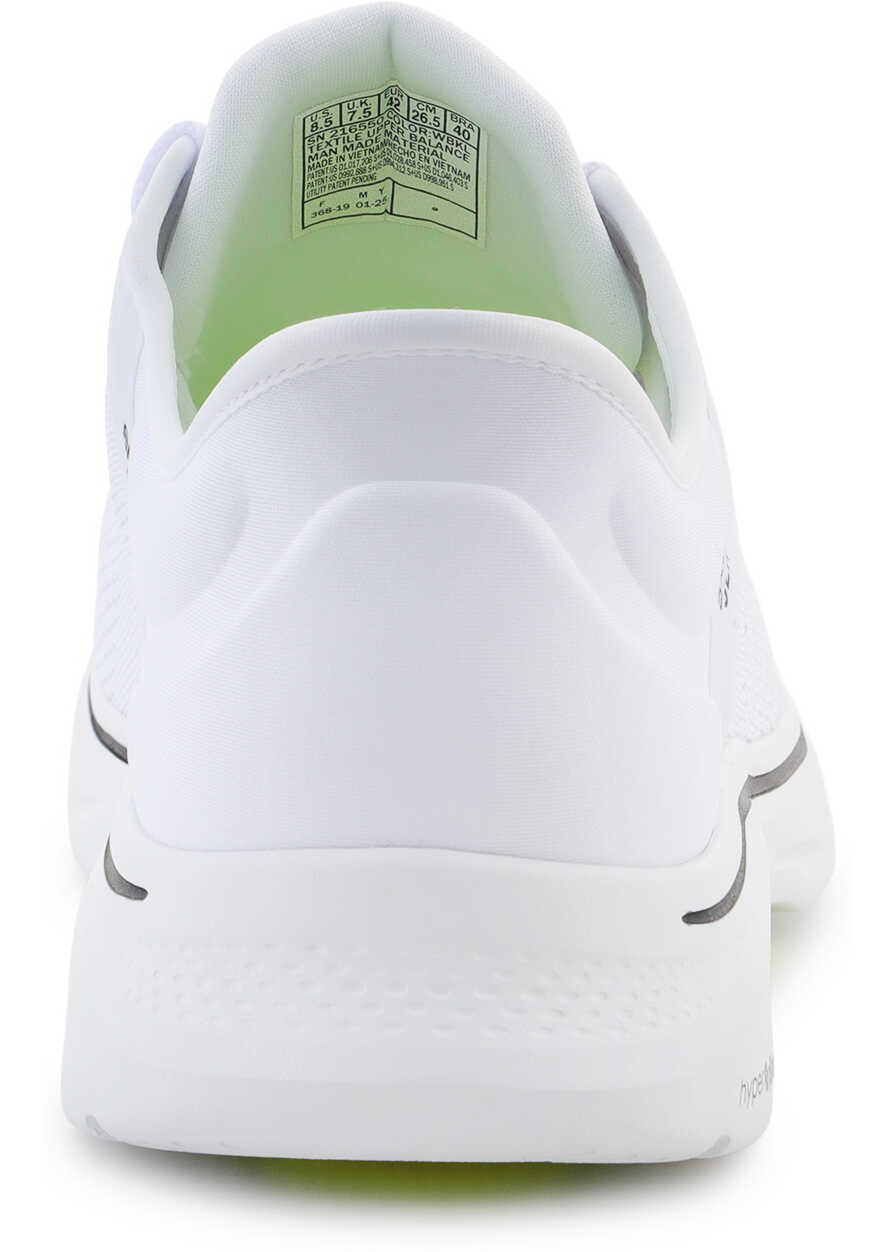 Pantofi alergare SKECHERS Slip-ins: GO WALK 7 - Valin White/Black White Barbati (BM 18711937) 5