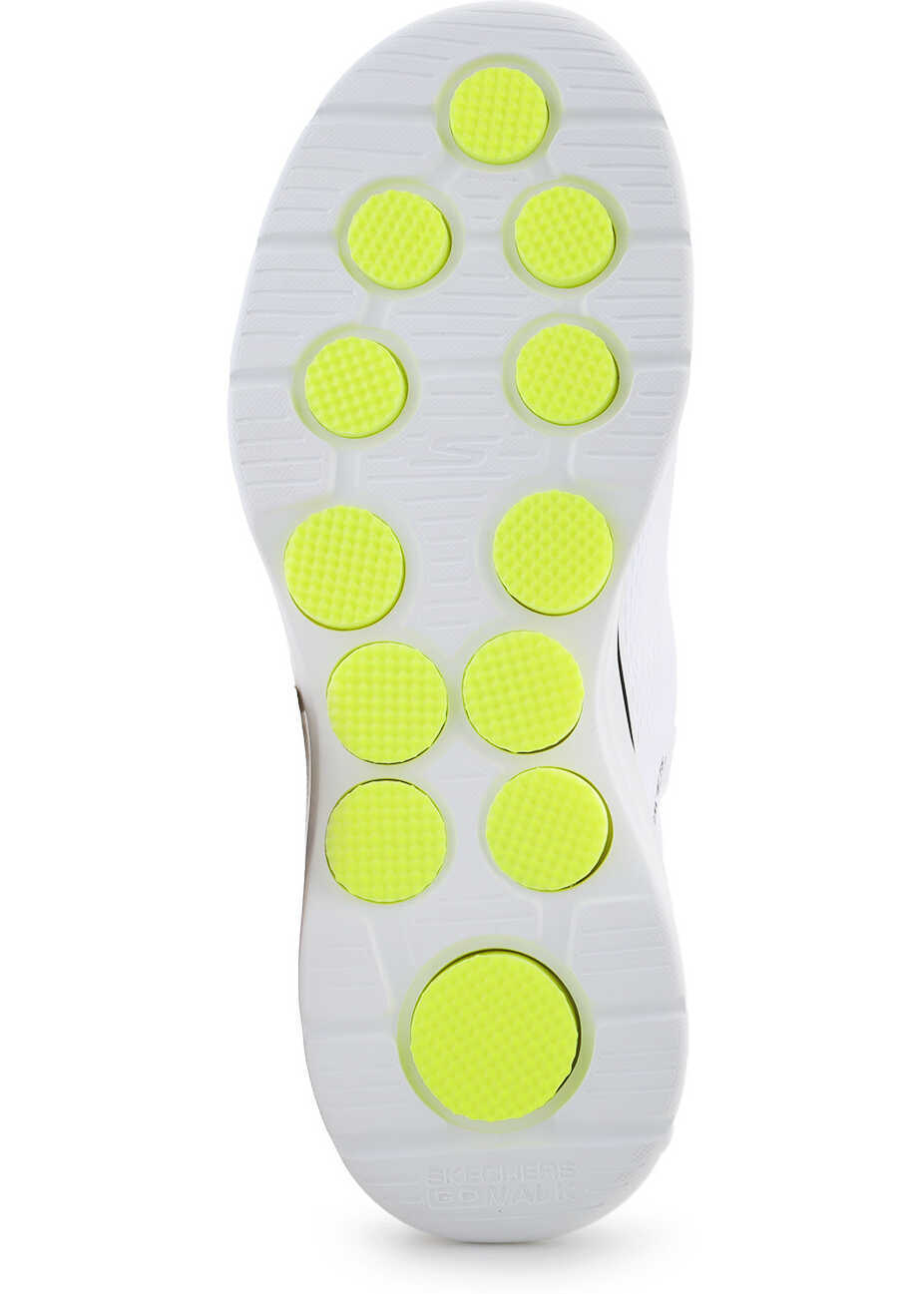 Pantofi alergare SKECHERS Slip-ins: GO WALK 7 - Valin White/Black White Barbati (BM 18711937) 7