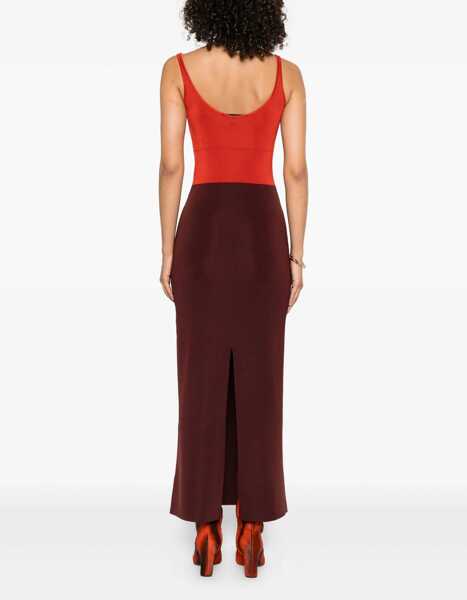 Rochii Fendi Long knit Dress MARSALABITTER Femei (BM 18711967) 4