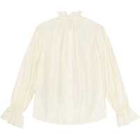 Imbracaminte Ganni Dama - Bluze Ganni Shirt With Bow IVORY Femei (BM 18712030) - B-mall.ro