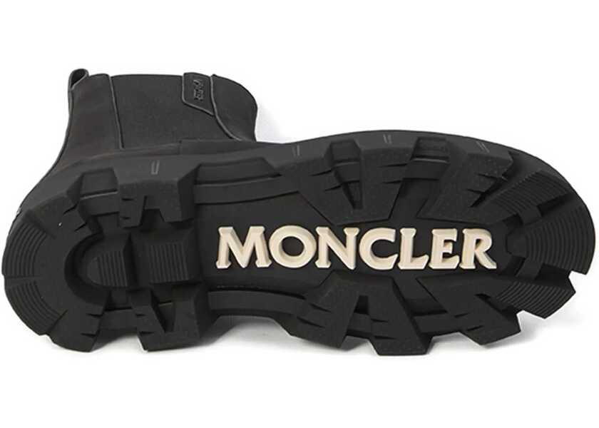 Ghete Moncler Chelsea Peak City Boots In Nubuck. BLACK Barbati (BM 18712111) 5