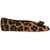 Ferragamo "Vara" Ballerina With Bow ANIMALIER