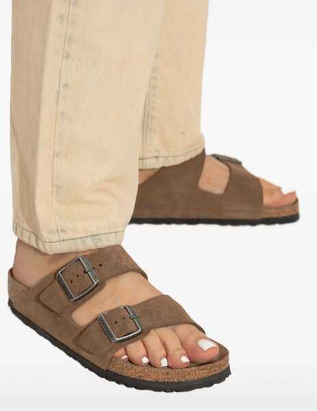 Espadrile Birkenstock Sandal Arizona BROWN Barbati (BM 18712195) 5