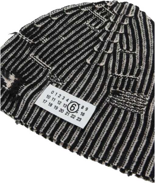 Caciuli MM6 Maison Margiela Beanie Hat With Logo MULTICOLOUR Baieti (BM 18712198) 3