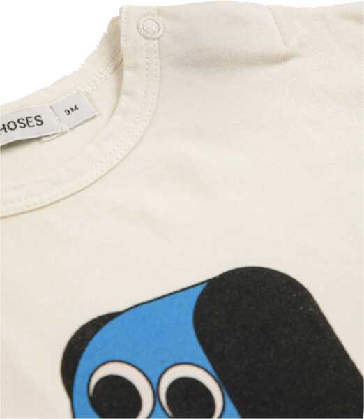 Tricouri Bobo Choses Doggy Mate T-Shirt WHITE Baieti (BM 18712213) 2