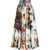 Dolce & Gabbana Flower Bouquet Print Skirt MULTICOLOUR