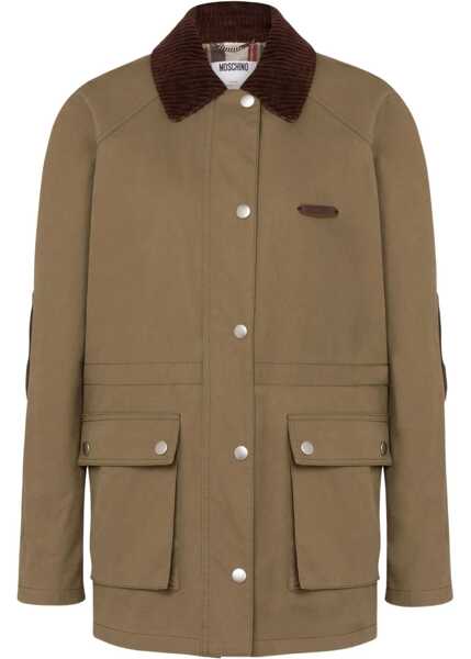 Sacouri office Moschino Heavy Cotton Jacket GREEN Femei (BM 18712261) 1