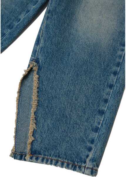 Pantaloni casual MM6 Maison Margiela Denim Pants MULTICOLOUR Baieti (BM 18712276) 4