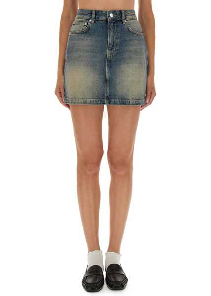 Fuste casual MOSCHINO JEANS Denim Skirt DENIM Femei (BM 18712318) 1