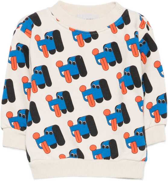 Pulovere Bobo Choses Doggy Mate Sweater WHITE Baieti (BM 18712330) 1