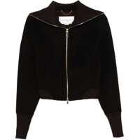 Sacouri office Victoria Beckham Zippered Wool Jacket