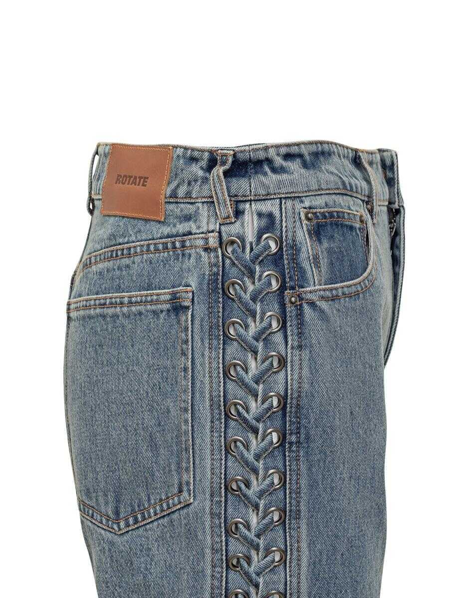 Blugi ROTATE Birger Christensen Rotate Birger Christensen Jeans Rotate BLUE Femei (BM 18714063) 4