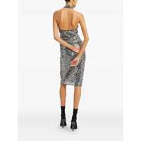 Imbracaminte ROTATE Birger Christensen Dama - Topuri ROTATE Birger Christensen Grey Sleeveless Top With All-Over Sequins In Tech Fabric Woman GREY Femei (BM 18714084) - B-mall.ro