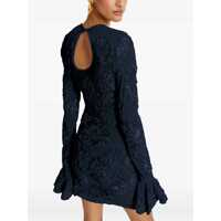 Rochii ROTATE Birger Christensen Dama - Rochii ROTATE Birger Christensen Rotate Birger Christensen 3D Mesh Mini Dress BLUE Femei (BM 18714114) - B-mall.ro
