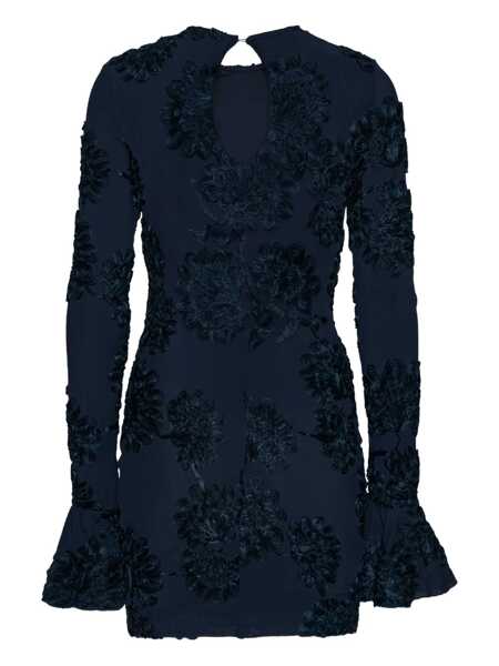 Rochii ROTATE Birger Christensen Rotate Birger Christensen 3D Mesh Mini Dress BLUE Femei (BM 18714114) 5