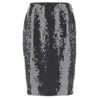 Fuste Rotate Birger Christensen 'Net Sequin Midi' Skirt Femei