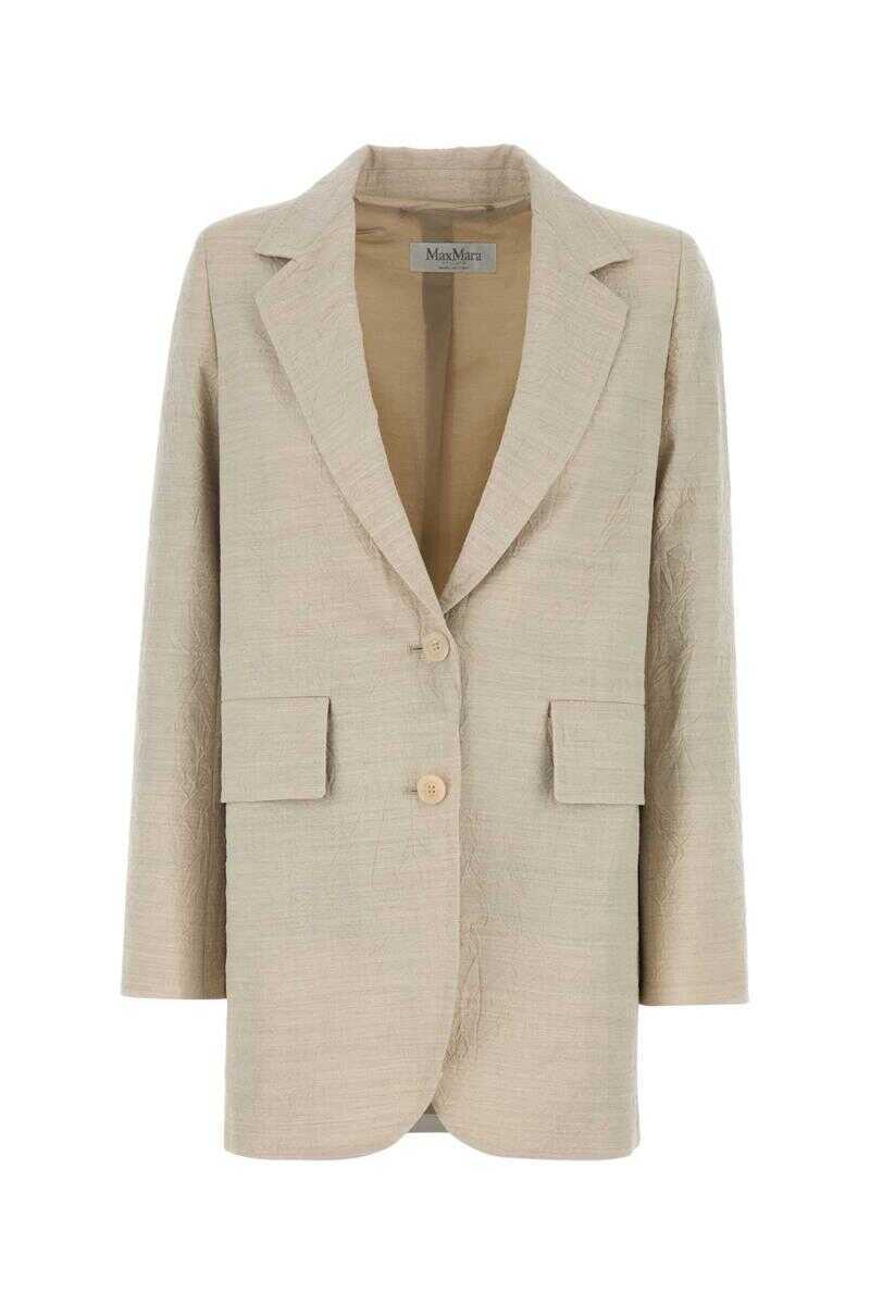 Geci Max Mara Max Mara Jackets And Vests Beige Femei (BM 18714549) 1