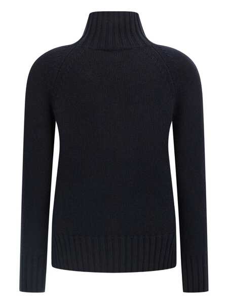 Pulovere Max Mara S Max Mara Mantova Turtleneck Sweater BLUE Femei (BM 18714705) 2