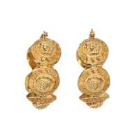 Cercei Versace Versace Tribute Medusa Hoop Earrings